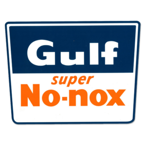 GULF SUPER NO-NOX DECAL