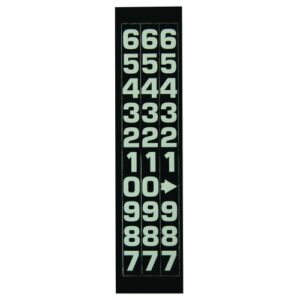 AIR METER NUMBER DECAL