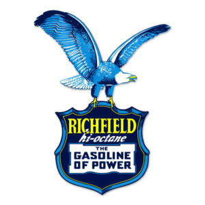 RICHFIELD GASOLINE OF POWER DECAL