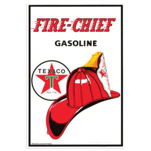 TEXACO FIRE-CHIEF GASOLINE DECAL
