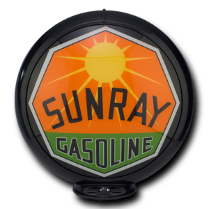 SUNRAY GASOLINE GLOBE