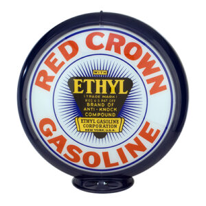 RED CROWN ETHYL GASOLINE GLOBE