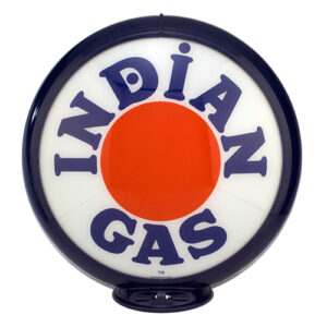 INDIAN RED DOT GAS GLOBE