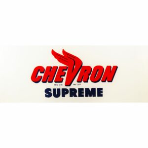 CHEVRON SUPREME AD GLASS