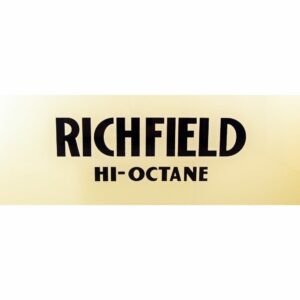 RICHFIELD AD GLASS