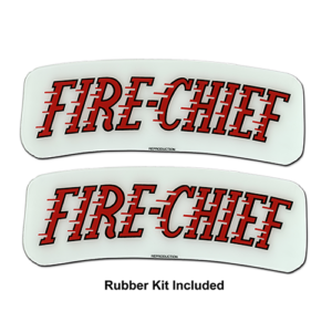 FIRE CHIEF AD GLASS