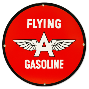 FLYING "A" 12 INCHES & 30 INCHES SIGNS