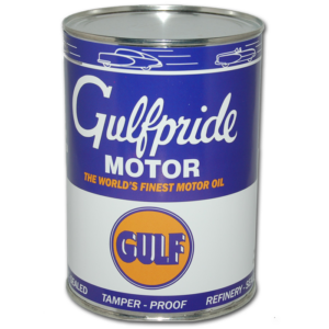 GULF PRIDE OIL CAN
