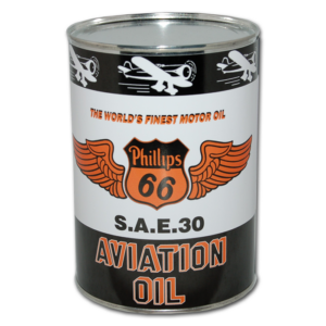 PHILLIPS 66 AVIATION OIL CAN