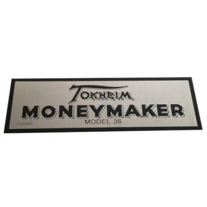 TOKHEIM 36A MONEY MAKER TAG