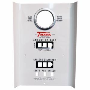 TOKHEIM 39 FACE W/ SIGHTGLASS TRIM