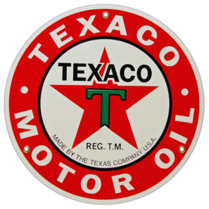 TEXACO MOTOR OIL SIGN