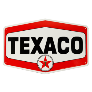 TEXACO HEX SIGN (3 Sizes)