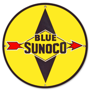 BLUE SUNOCO  12 INCHES & 30 INCHES SIGNS
