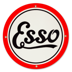 ESSO SCRIPT 12 INCHES & 30 INCHES SIGNS