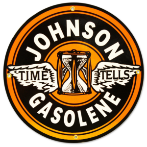 JOHNSON GASOLENE 12 INCHES & 30 INCHES SIGNS