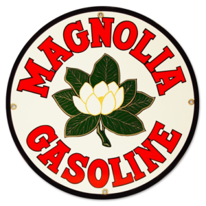 MAGNOLIA GASOLINE 12 INCHES & 30 INCHES SIGNS