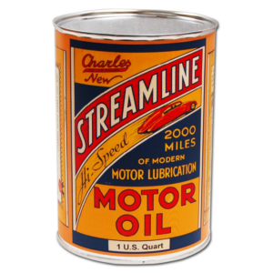 STREAMLINE MOTOR OIL CAN