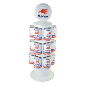 Lit Oil Can Rack - (WHITE)