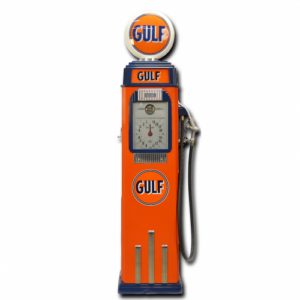 Tokheim 36B Clockface Pump (Orange & Blue)