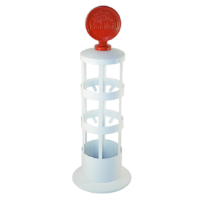 Oil Can Rack- (WHITE)