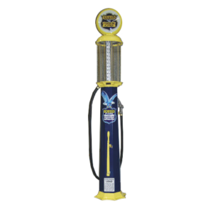 AMERICAN 10 GALLON PUMP - BLUE & YELLOW