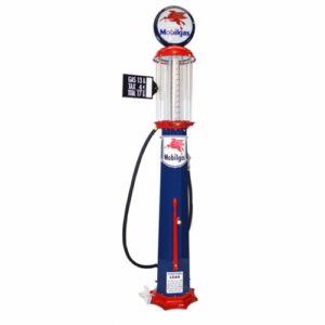 AMERICAN 10 GALLON PUMP - BLUE & RED