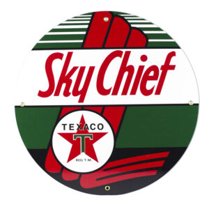 TEXACO SKY CHIEF 12 INCHES & 30 INCHES SIGNS
