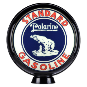 STANDARD POLARINE MOTOR OIL GLOBE