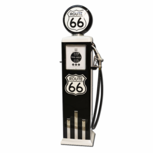 8 Ball Electric Pump With Base (Black & White)