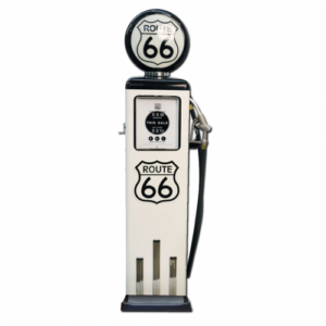 8 Ball Electric Pump With Base (White & Black)