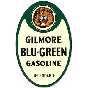 GILMORE BLU-GREEN DECAL - OVAL