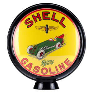 SHELL GREEN STREAK GAS GLOBE