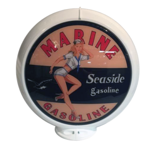 SEASIDE GASOLINE 13 1/2 INCHES GLOBE