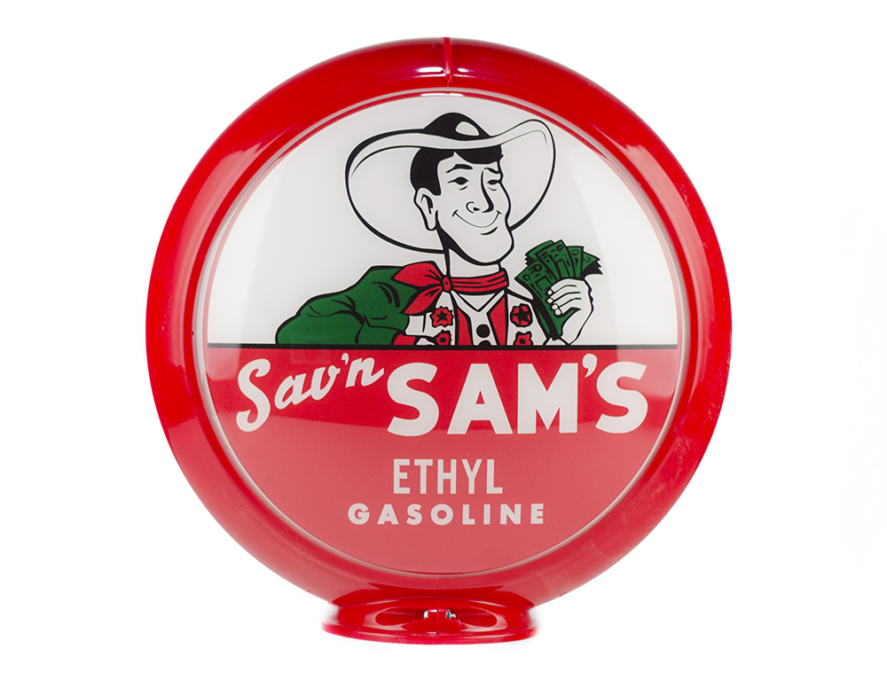 SAV'N SAM'S  GAS GLOBE
