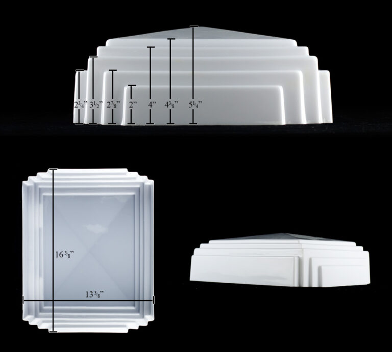 TOKHEIM 36A REPLACEMENT TOP MILK GLASS STYLE