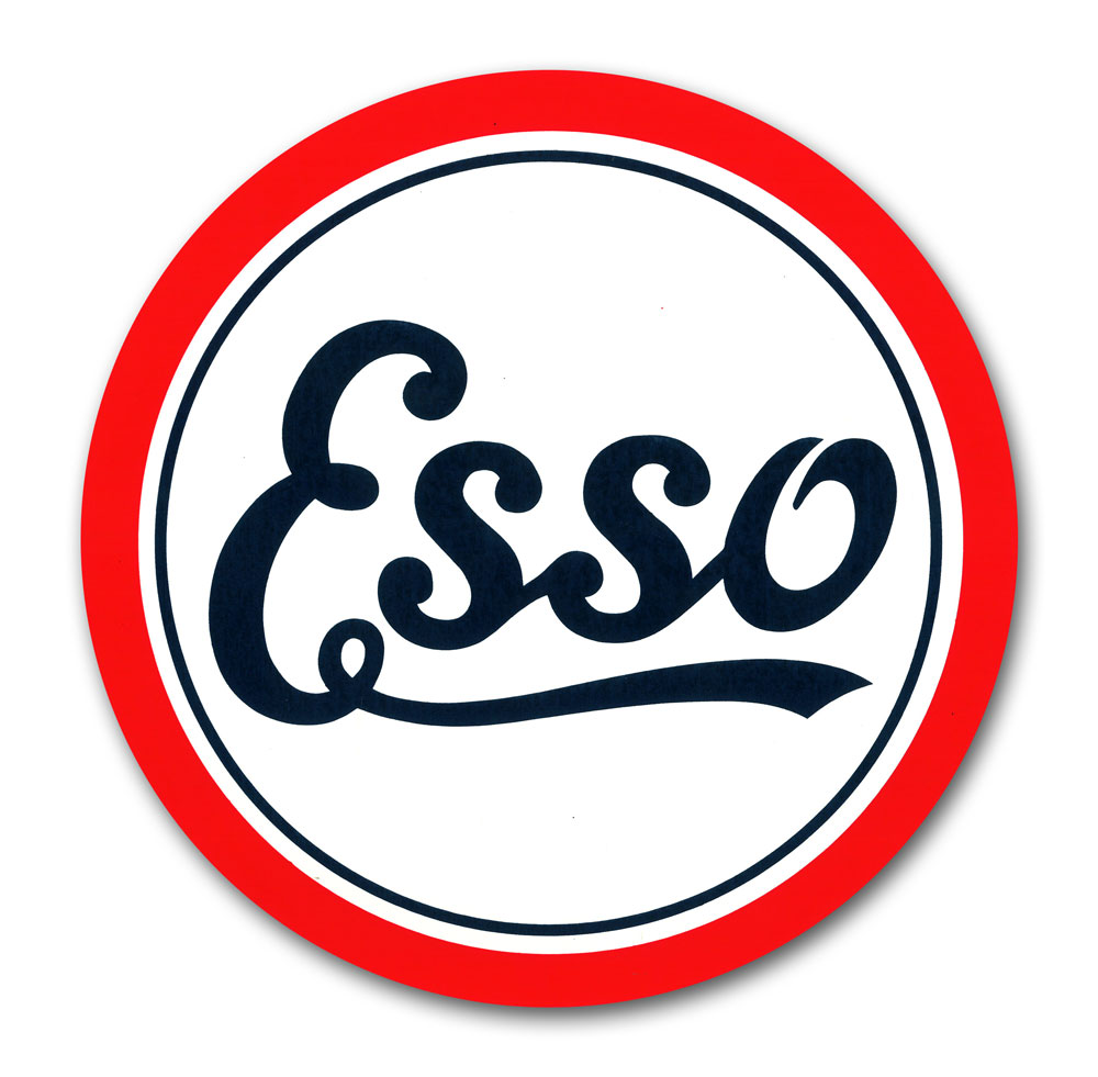 ESSO SCRIPT DECAL