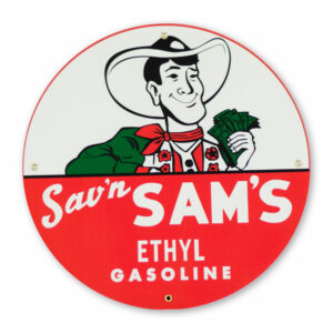 SAV'N SAM'S 12" SIGN