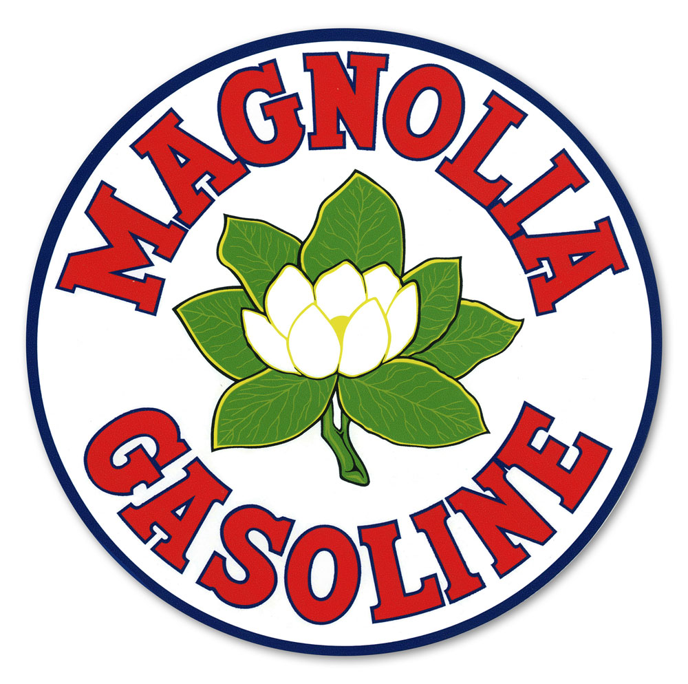 MAGNOLIA GASOLINE DECAL
