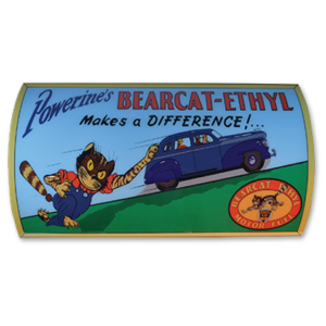 BEARCAT-ETHYL LIGHTED SIGN