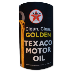 TEXACO GOLDEN LIGHTED SIGN