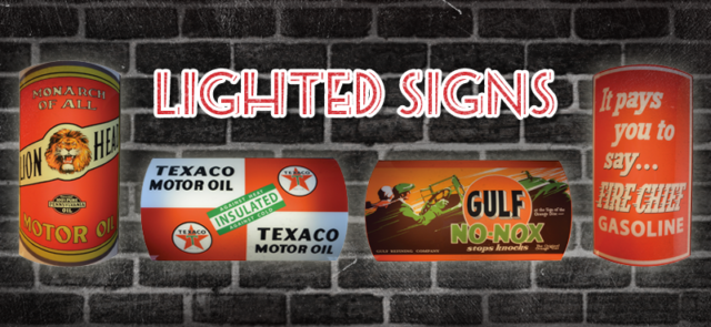 LIGHTED SIGNS