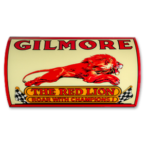 GILMORE RED LION LIGHTED SIGN