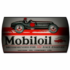 MOBIL RACER LIGHTED SIGN