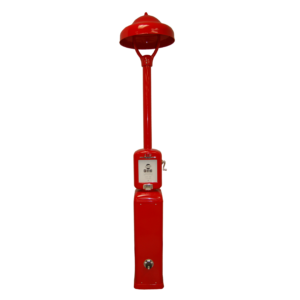 1950 TIREFLATOR AIR METER STATION LIGHTER RED
