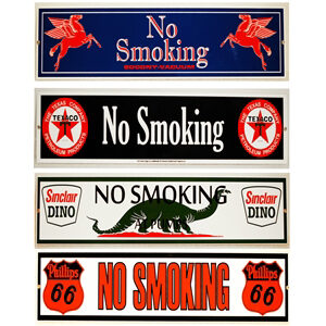 NO SMOKING SIGNS