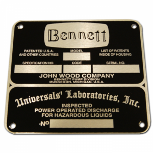 BENNETT I.D. TAG