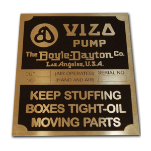 BOYLE DAYTON VISIBLE I.D. TAG