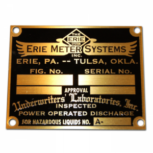 ERIE I.D. TAG