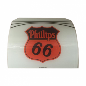 PHILLIPS 66 AD GLASS